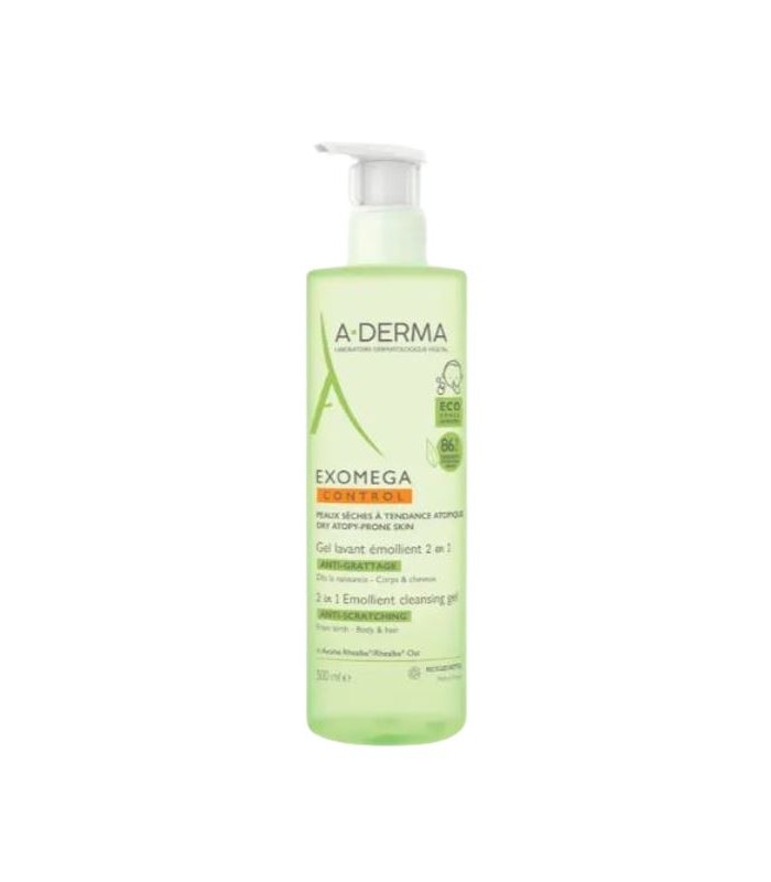 A-DERMA EXOMEGA GEL LIMPIADOR EMOLIENTE  500 ML