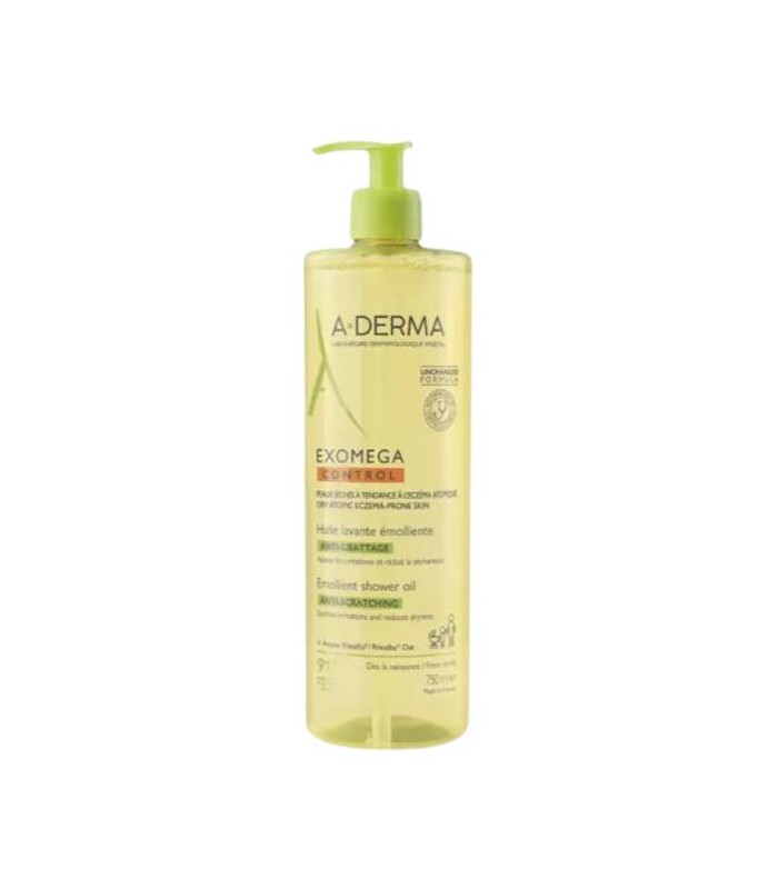 A-DERMA EXOMEGA CONTROL ACEITE LIMPIADOR EMOLIENTE 500ML