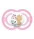 MAM CHUPETE PERFECT SILICONA 6M+ ROSA SIRENA