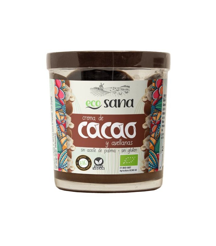 DRASANVI ECOSANA CREMA  CACAO AVELLANAS BIO 200G