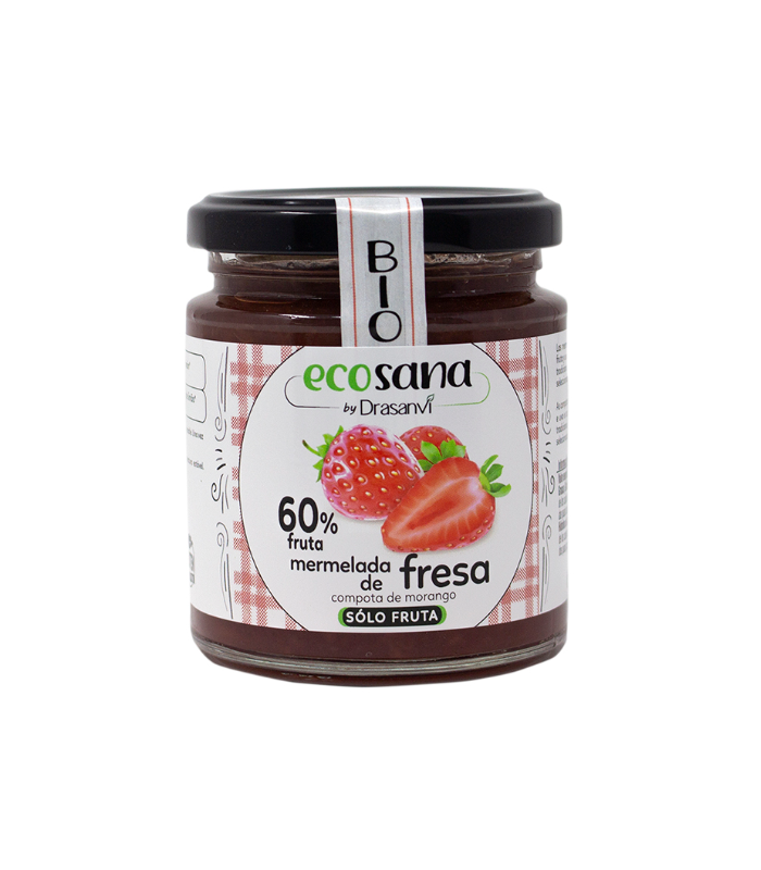 DRASANVI ECOSANA MERMELADA DE FRESA SOLO FRUTA