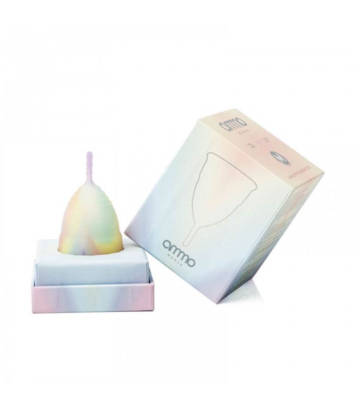 AMMO COPA MENSTRUAL COLORS 1 UNIDAD TALLA S