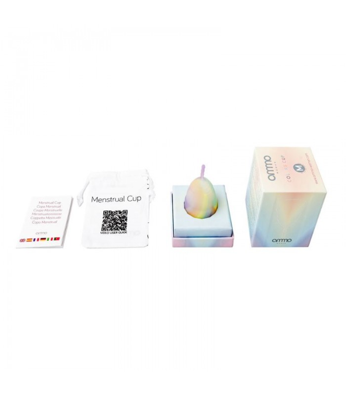 AMMO COPA MENSTRUAL COLORS 1 UNIDAD TALLA S