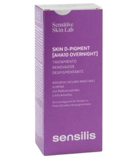 SENSILIS SKIN D-PIGMENT AHA10 OVERNIGHT 1 ENVASE 30 ML