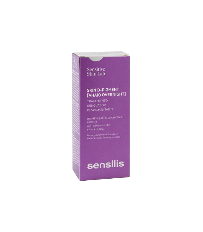 SENSILIS SKIN D-PIGMENT AHA10 OVERNIGHT 1 ENVASE 30 ML
