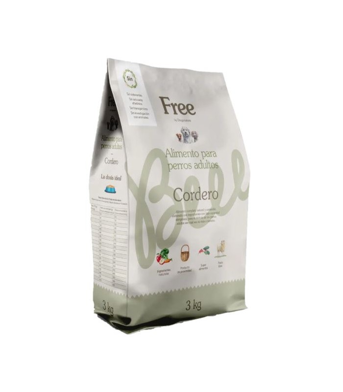 DINGONATURA PERRO FREE CORDERO 3KG
