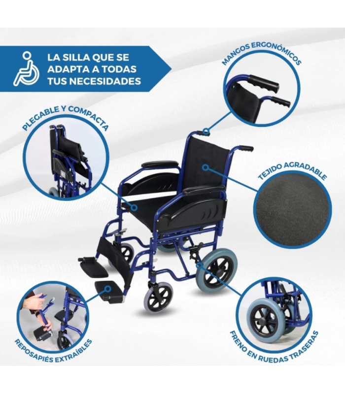 MOBICLINIC SILLA DE RUEDAS NO AUTOPROPULSABLE MAESTRANZA