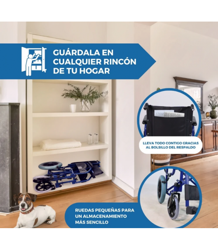 MOBICLINIC SILLA DE RUEDAS NO AUTOPROPULSABLE MAESTRANZA