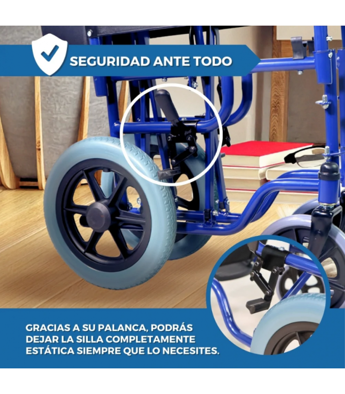 MOBICLINIC SILLA DE RUEDAS NO AUTOPROPULSABLE MAESTRANZA