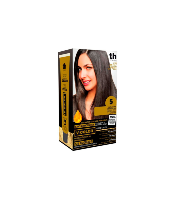 TH PHARMA VITALIA SIN AMONIACO COLORACION CAPILA COLOR  5 CASTAÑO CLARO