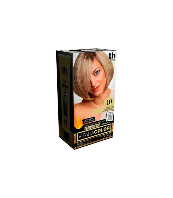 TH PHARMA VITALIA SIN AMONIACO COLORACION CAPILA COLOR 10 RUBIO PLATINO