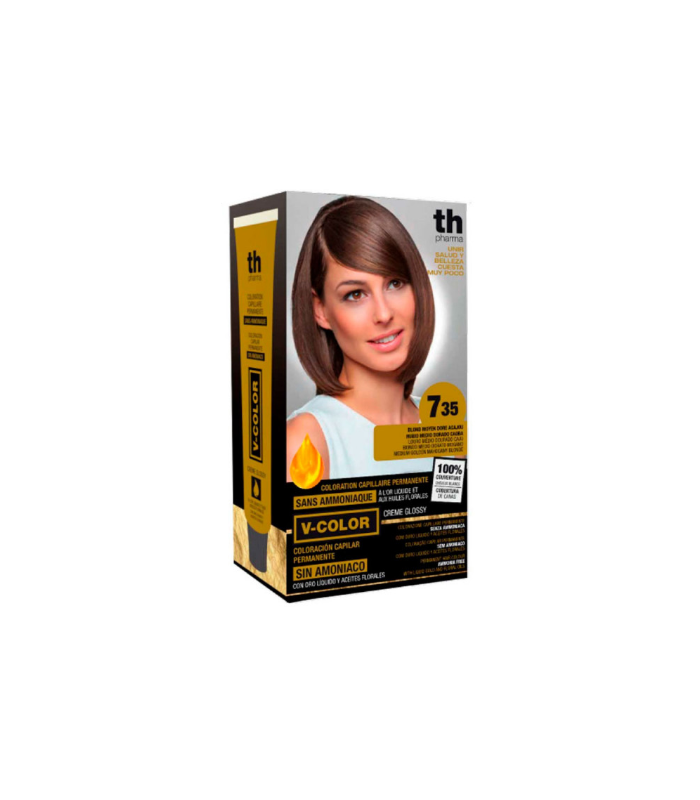 TH PHARMA VITALIA SIN AMONIACO COLORACION CAPILA COLOR 7.35