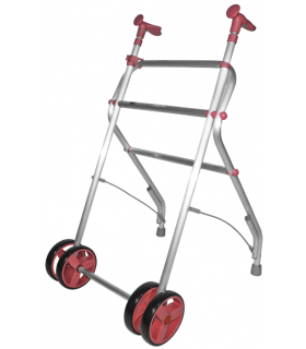 FORTA ANDADOR AIR DE RUEDAS DELANTERAS Y TACOS TRASEROS ROJO