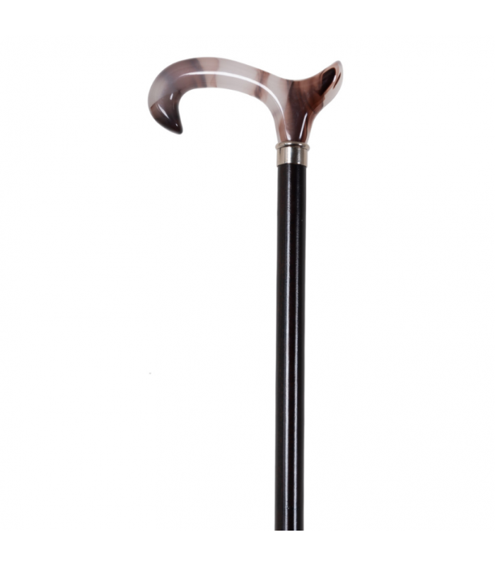 GARCIA 1880 BASTON HAYA NEGRA P.DERBY METACRILATO ROSA AGUAS REF 260
