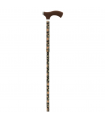 GARCIA 1880 BASTON PLEGABLE PUÑO TACTO SUAVE MARRON FLORES GARCIA REF 284