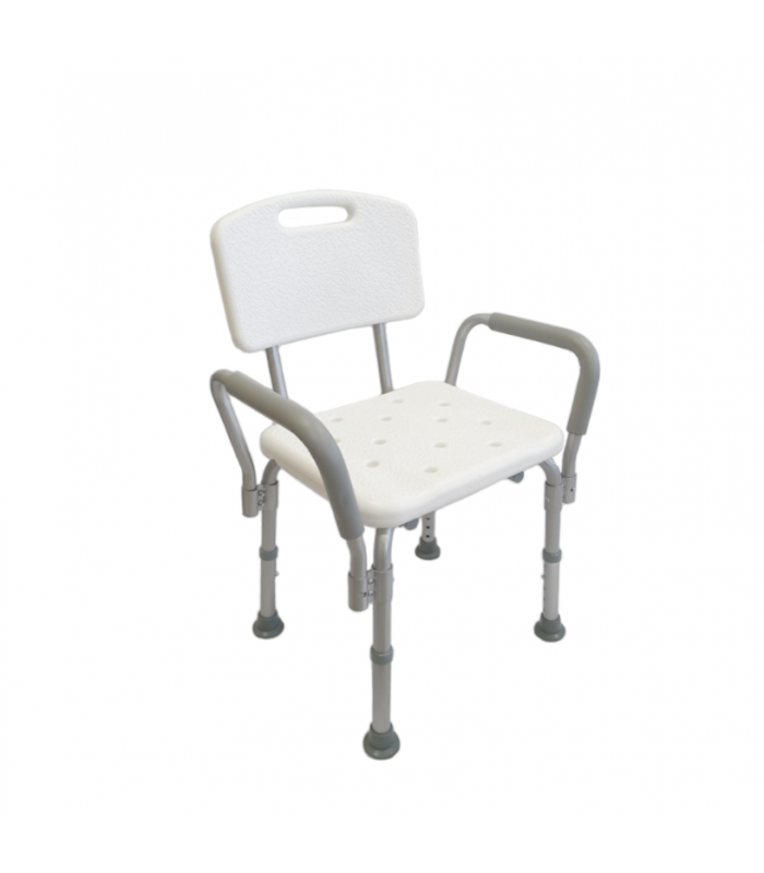 GARCIA 1880 SILLA DE BAÑO CON APOYA BRAZOS 2196