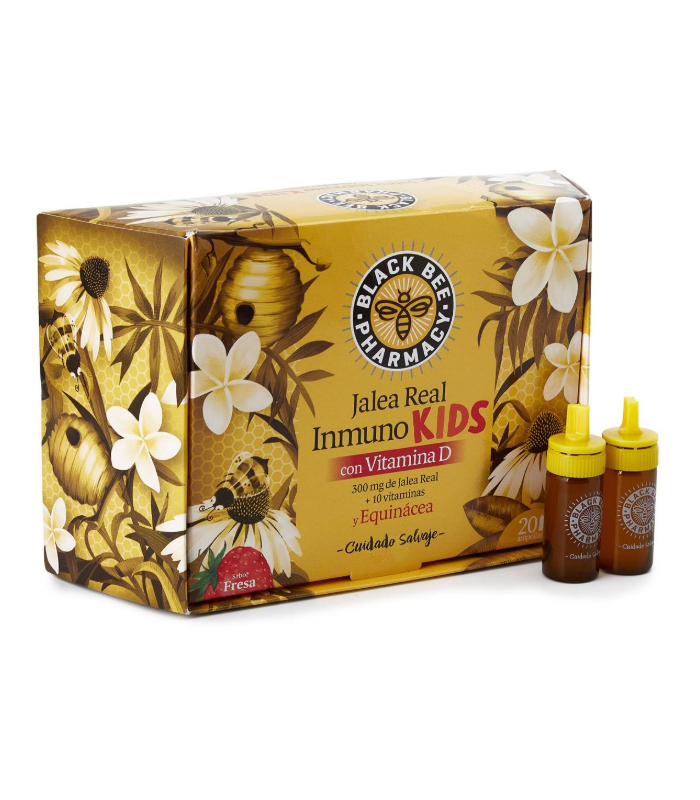 BLACK BEE PHARMACY JALEA KIDS 20 VIALES 10 ML
