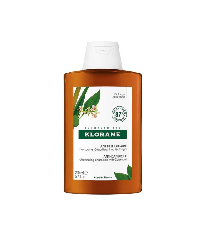 KLORANE CHAMPU ANTICASPA REEQUILIBRANTE A LA GALANGA 1 ENVASE 400 ML