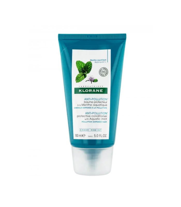 KLORANE BALSAMO ANTICONTAMINACION PROTECTOR A LA MENTA ACUATICA 150 ML