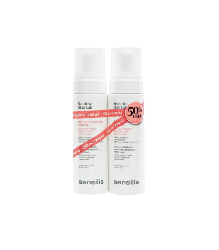 SENSILIS PACK 2 UNIDADES GENTLE CLEANSING MOUSSE