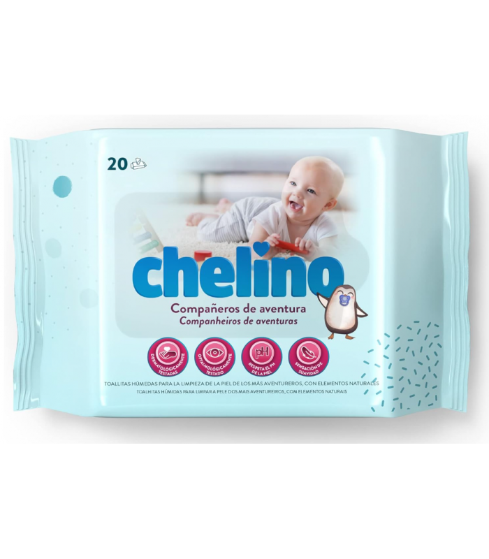 CHELINO FASHION & LOVE TOALLITAS INFANTILES 20 TOALLITAS