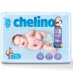 PAÑAL INFANTIL CHELINO FASHION & LOVE T-3 (4 - 10 KG) 36 PAÑALES