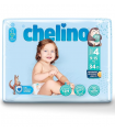 PAÑAL INFANTIL CHELINO FASHION & LOVE T-4 (9 - 15 KG) 36 PAÑALES