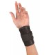 MUELLER 222 - MUÑEQUERA VARILLAS FLEXIBLE BILATERAL COLOR NEGRO