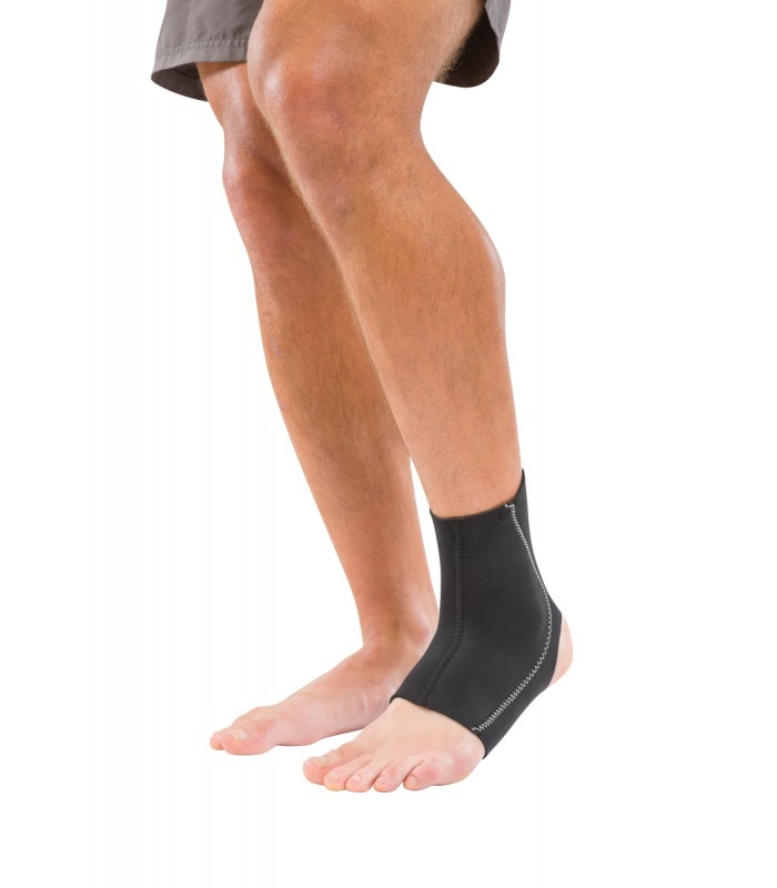 MUELLER 964 / 41641 - TOBILLERA TUBULAR CON TALÓN ABIERTO DE NEOPRENO BILATERAL - TALLA SM