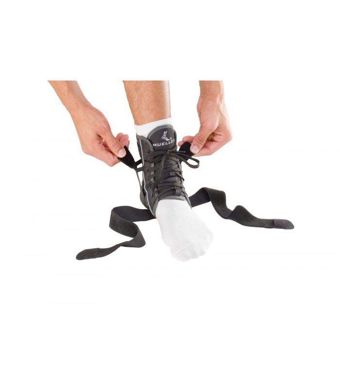 MUELLER 42131 / 49711 - HG80 PREMIUM TOBILLERA CON CINCHAS - TALLA SM