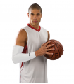 MUELLER 70017  - MANGA DE COMPRESIÓN PARA BALONCESTO COLOR BLANCO