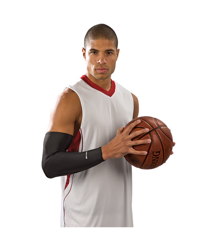 MUELLER 70007 - MANGA DE COMPRESIÓN PARA BALONCESTO COLOR NEGRA