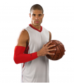 MUELLER 70037 - MANGA DE COMPRESIÓN PARA BALONCESTO COLOR ROJO