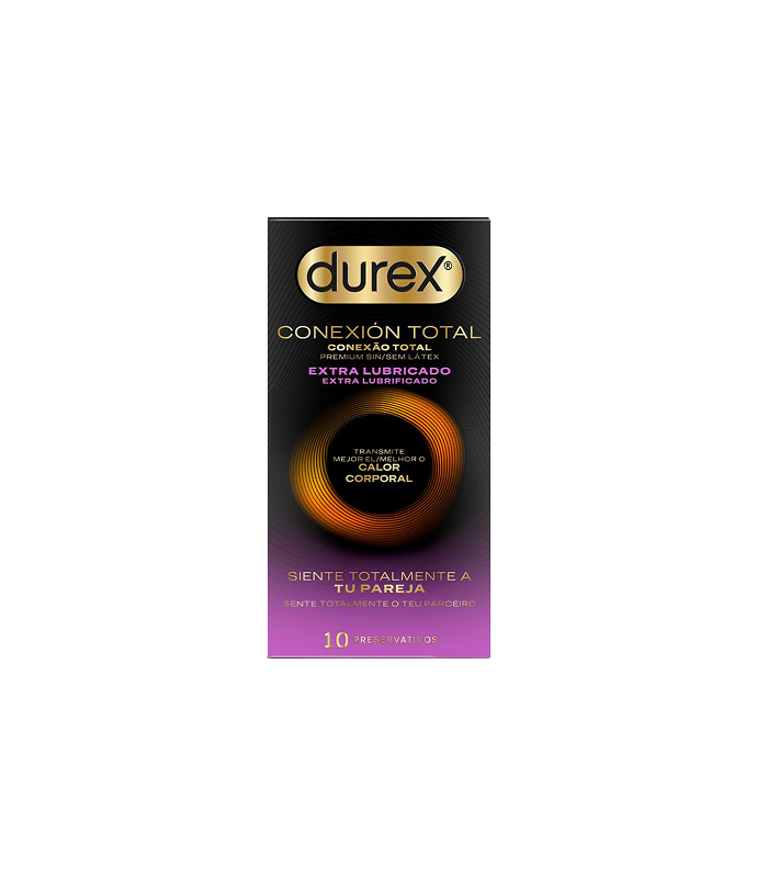 DUREX CONEXION TOTAL EXTRA LUBRICADO 10 PRESERVATIVOS