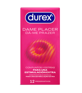 DUREX DAME PLACER 12 PRESERVATIVOS