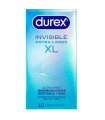 DUREX INVISIBLE XL 10 PRESERVATIVOS