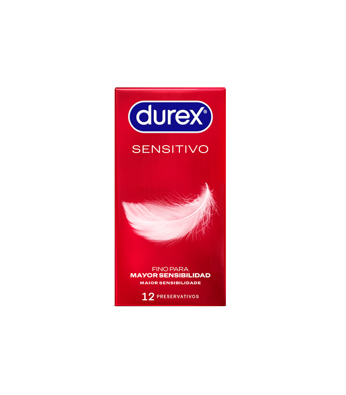 DUREX SENSITIVO 12 PRESERVATIVOS