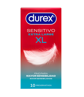DUREX SENSITIVO XL 10 PRESERVATIVOS