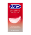 DUREX SENSITIVO SUPER FINO 12 PRESERVATIVOS
