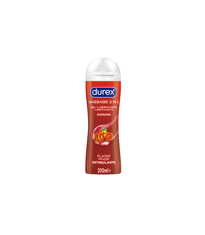 DUREX GEL LUBRICANTE MASAJE 2 EN 1 PLACER ESTIMULANTE 200ML