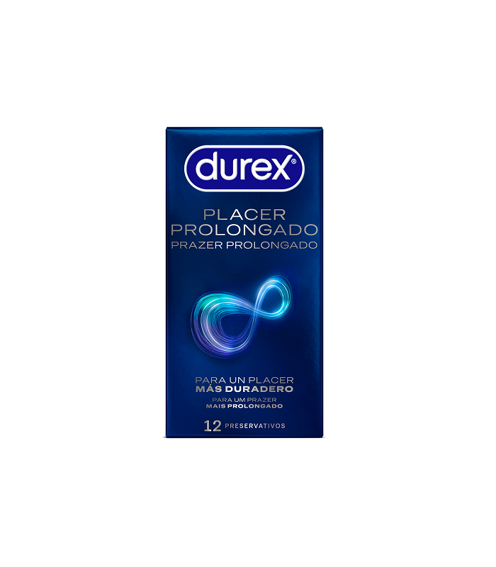 DUREX PLACER PROLONGADO 12 PRESERVATIVOS