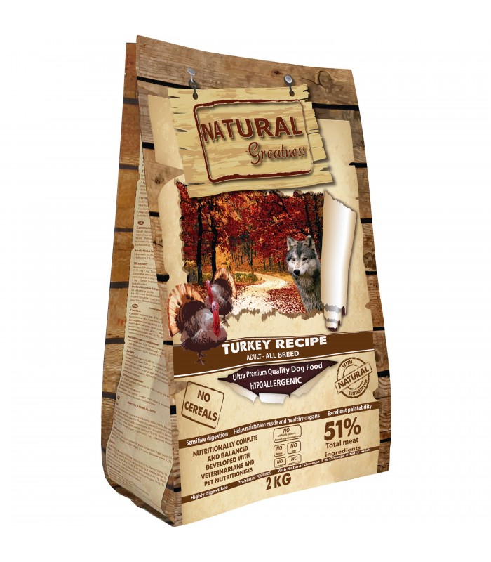 NATURAL GREATNESS RECETA PAVO 2 KG