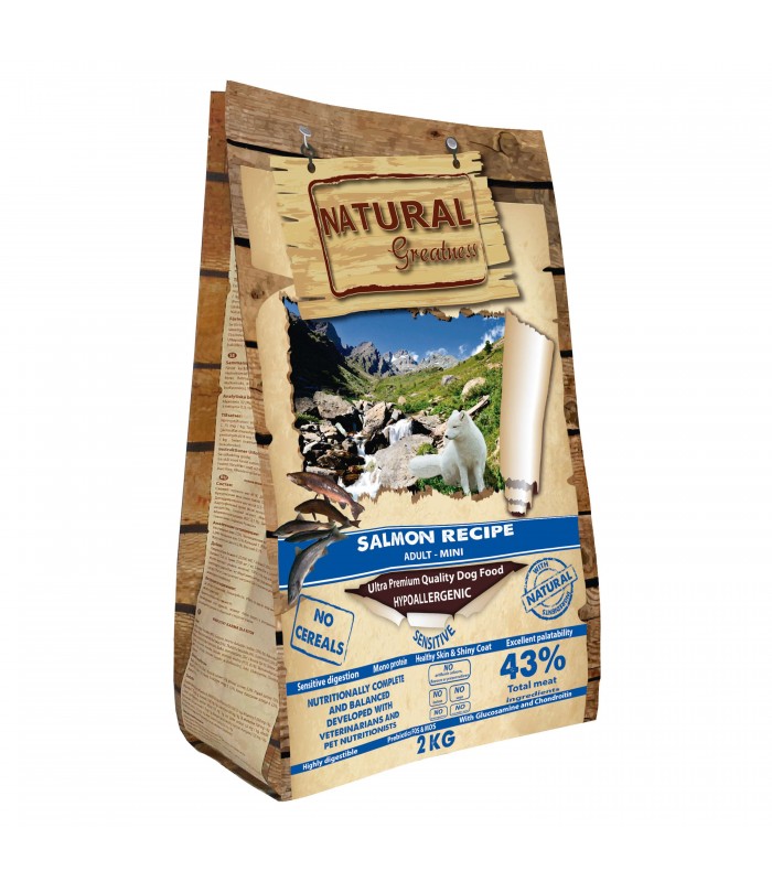 NATURAL GREATNESS RECETA SALMON MINI 2 KG
