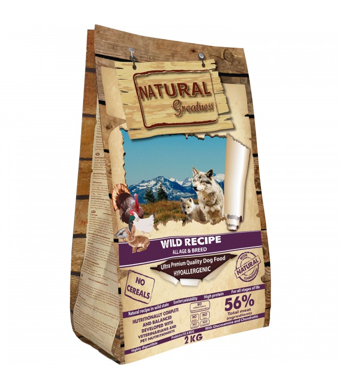 NATURAL GREATNESS RECETA SALVAJE 2 KG