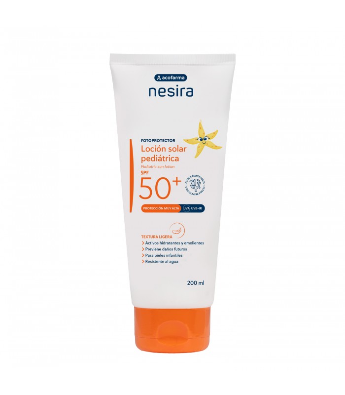ACOFARMA NESIRA LOCIÓN SOLAR PEDIÁTRICA SPF50+ 200 ML