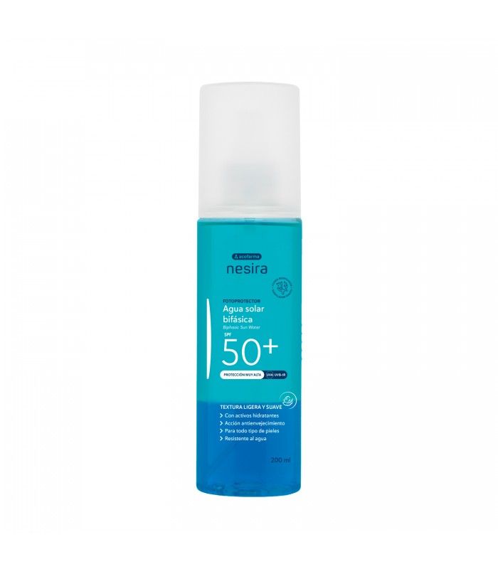 ACOFARMA NESIRA AGUA SOLAR BIFÁSICA SPF50+ 200 ML