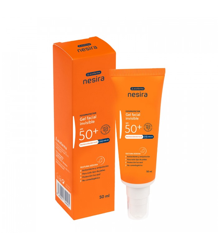 ACOFARMA NESIRA GEL FACIAL INVISIBLE SPF50+ 50 ML
