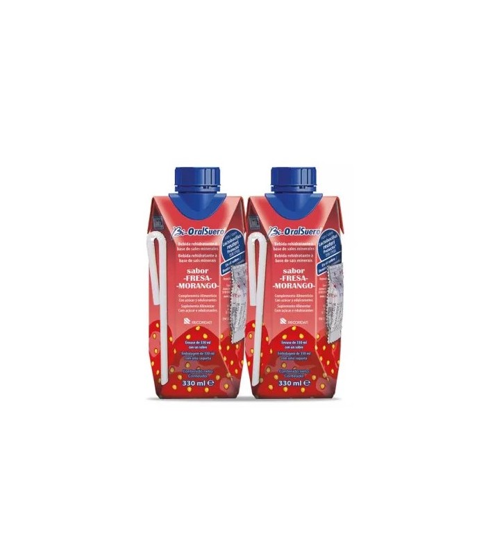 BIORALSUERO SABOR FRESA 330ML 2 UNIDADES