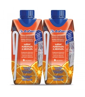 BIORALSUERO SABOR NARANJA 330ML 2 UNIDADES