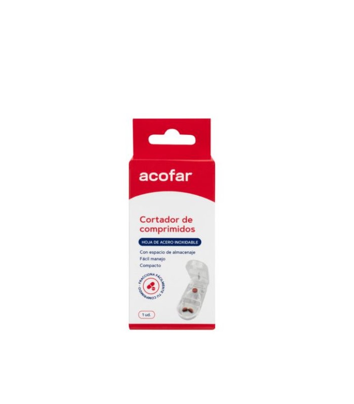 ACOFAR PASTILLERO CORTADOR DE COMPRIMIDOS 1 U